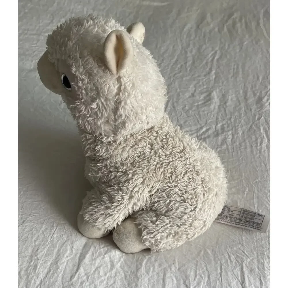 WARMIES by Intelex Llama Off White Microwavable Plush 12